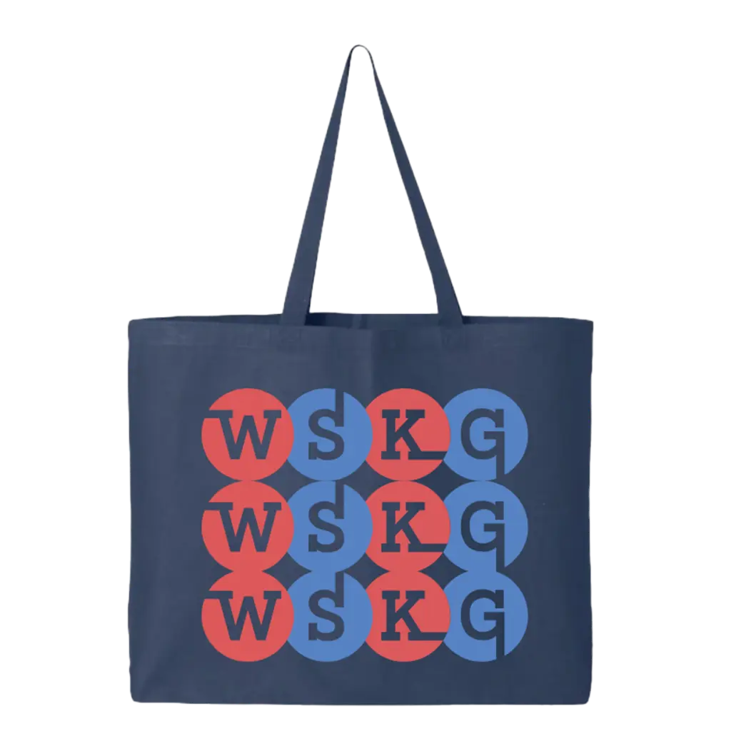 [Q600-Navy] WSKG Basic Tote!