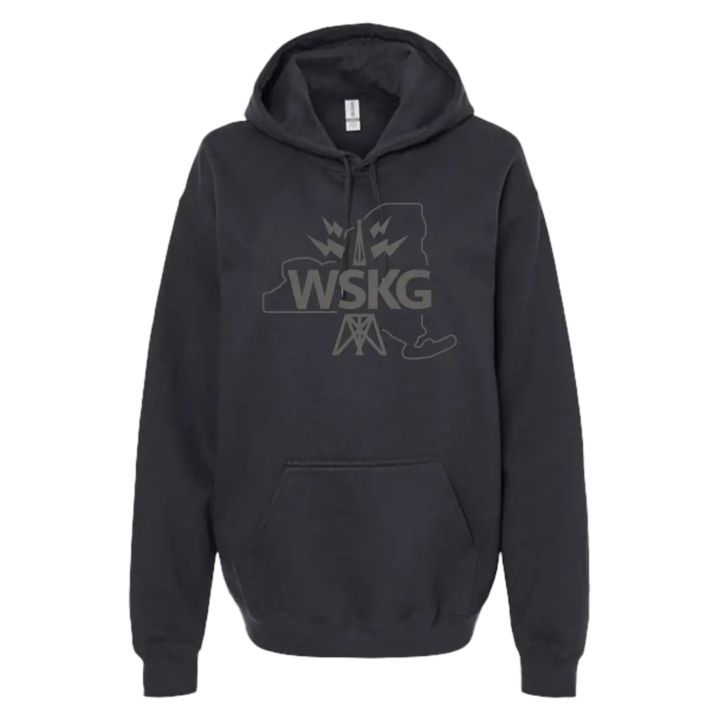 [SF500-S-BLACK] WSKG Radio Tower Hoodie (S, Black)