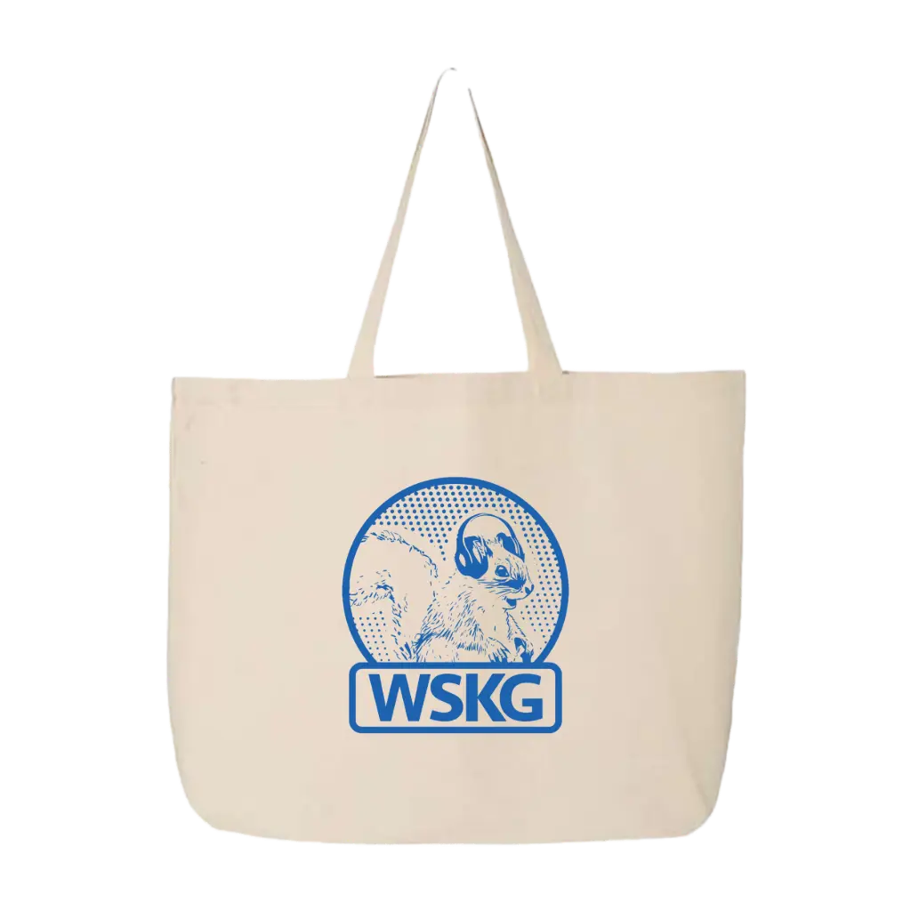 [Q600-Natural] WSKG Squirrel Tote