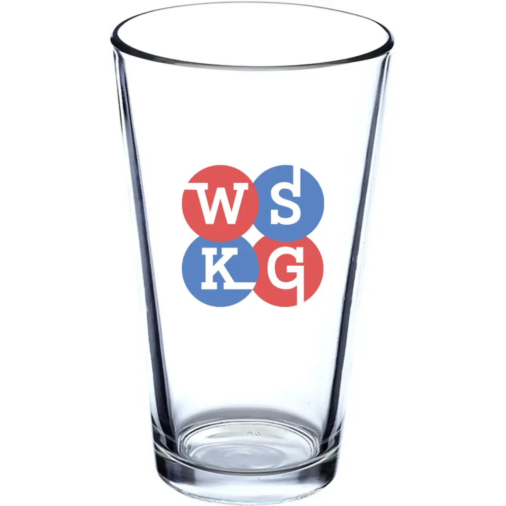 WSKG Pint Glass