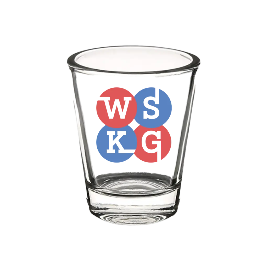 WSKG Shot Glass
