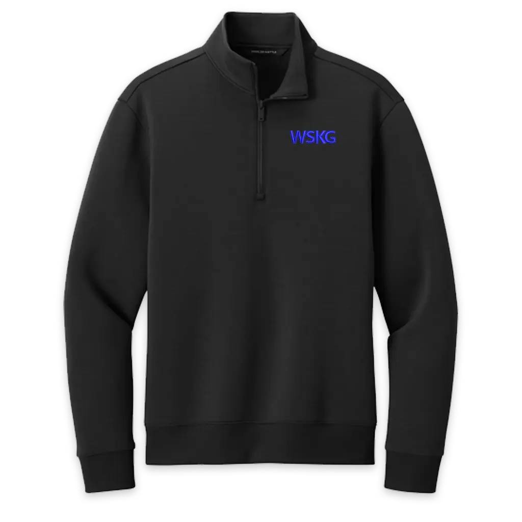 WSKG Soft Spacer 1/4-Zip - Embroidered