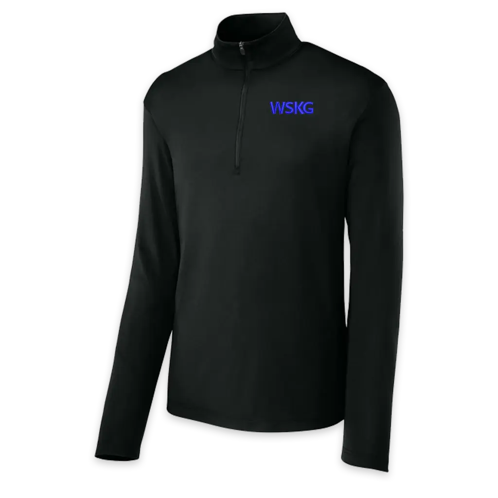 WSKG Micropique Sport-Wick® 1/4-Zip - Embroidered
