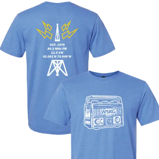 WSKG 50 Years of Radio Waves Tee
