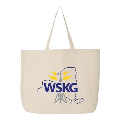 WSKG Radio Waves Tote
