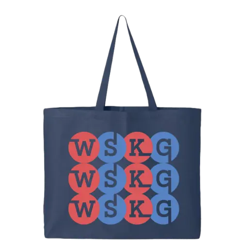 [Q600-Navy] WSKG Basic Tote!